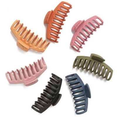 Hot Arrival Now 4 Inch Nonslip Large Claw Clip For Women And Girls Thin Hair,Strong Hold For Thick Hair Big Hair Claw Clips