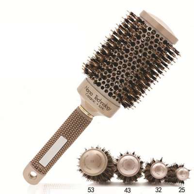 4Sizes Professional Salon Styling Tools Round Hair Comb Hairdressing Curling Hair Brushes Comb Hair Comb  tools